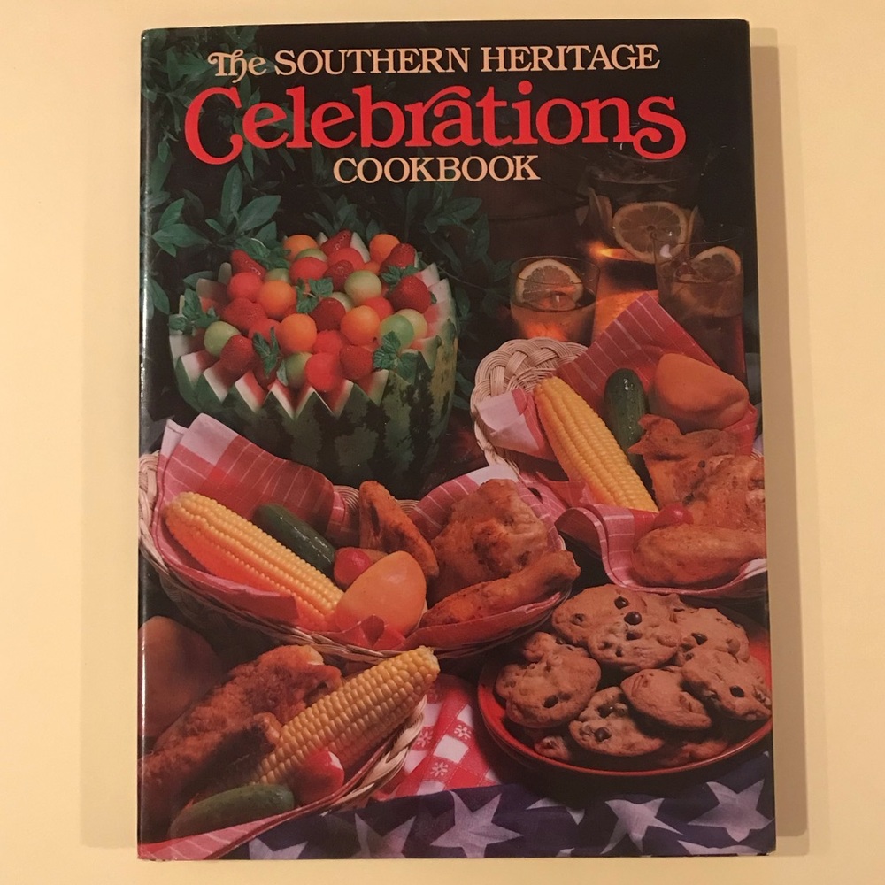 Celebrations Cookbook by The Southern Heritage VINTAGE